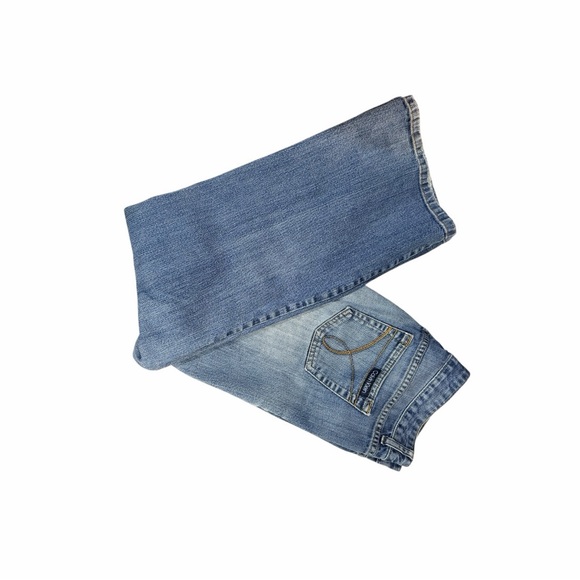 Calvin Klein Straight Leg Jeans Medium Wash SZ 30/10 - Picture 6 of 8